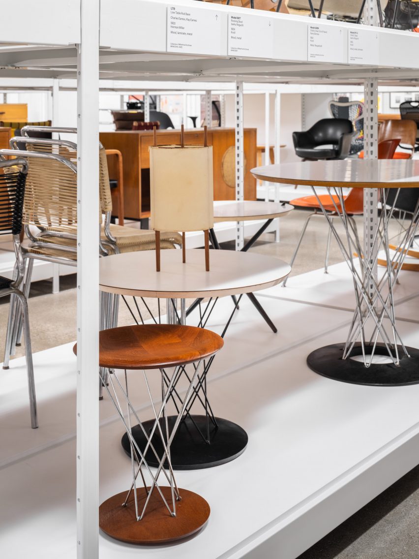 MillerKnoll archives on shelves