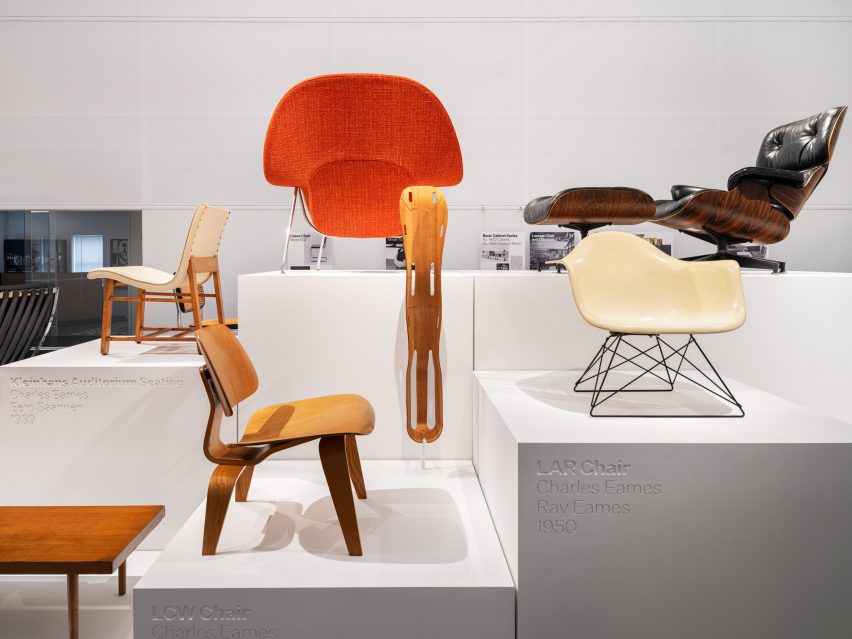 Furniture on stands