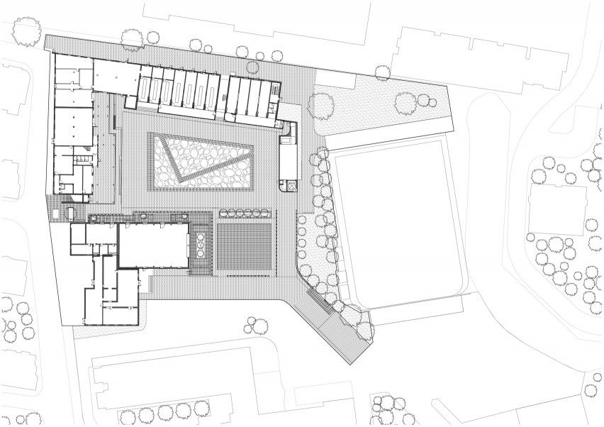 The Yard Dalian by Neri&Hu overall plan