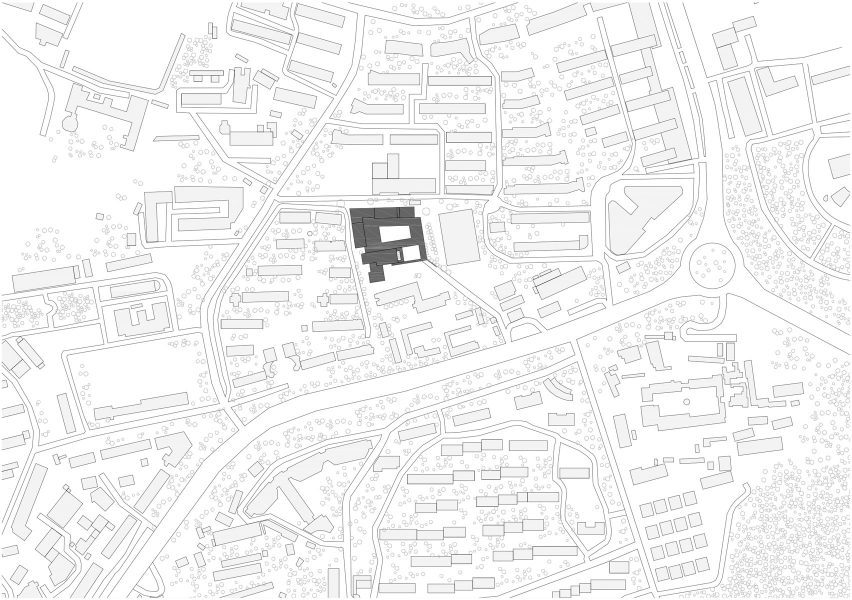 The Yard Dalian by Neri&Hu site plan