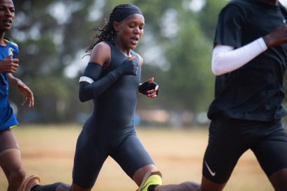 Faith Kipyegon running