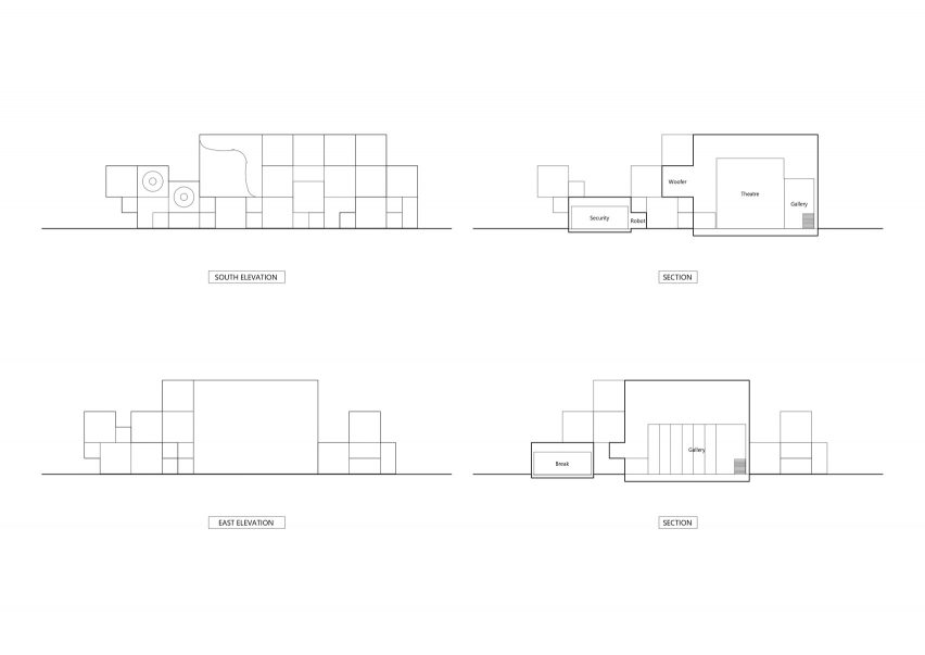 Noiz Architects Null2 Pavilion Expo 2025 Osaka - section