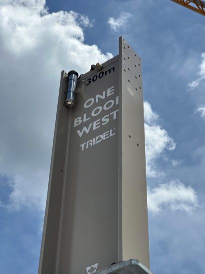 One Bloor West beam