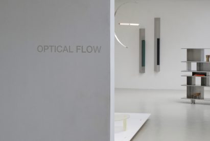 Entrance of Fanzi exhibition Optical Flow at 3 Days of Design 2025