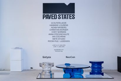 Clear glass furniture