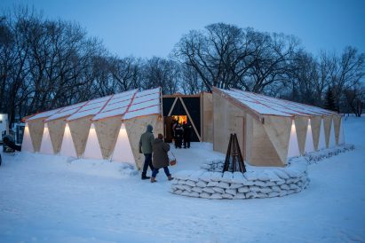Pearce+-designed inflatable structure