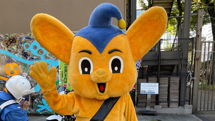 Tokyo police force's mascot Pipo-Kun