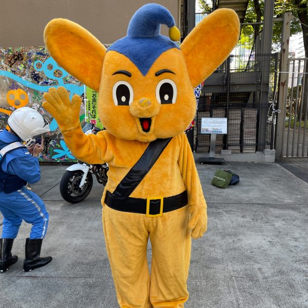 Tokyo police force's mascot Pipo-Kun