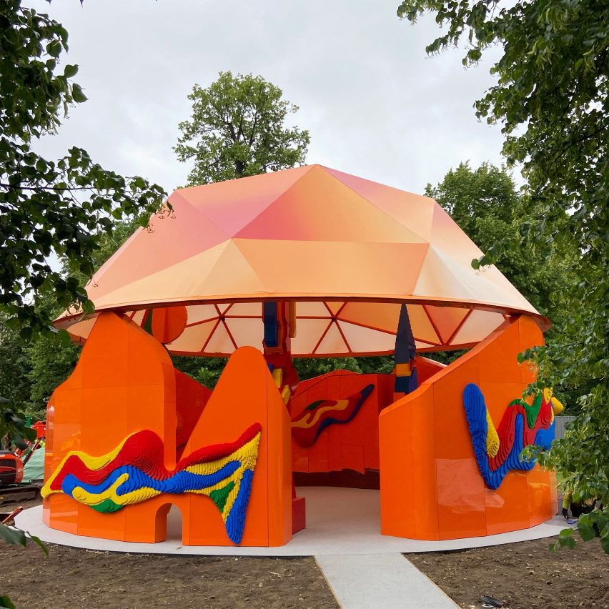 Peter Cook Play Pavilion for Serpentine Galleries