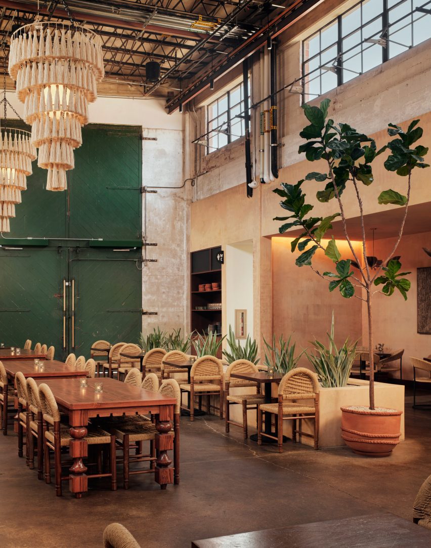 Food hall in Texas