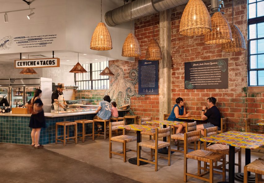 Food hall in Texas