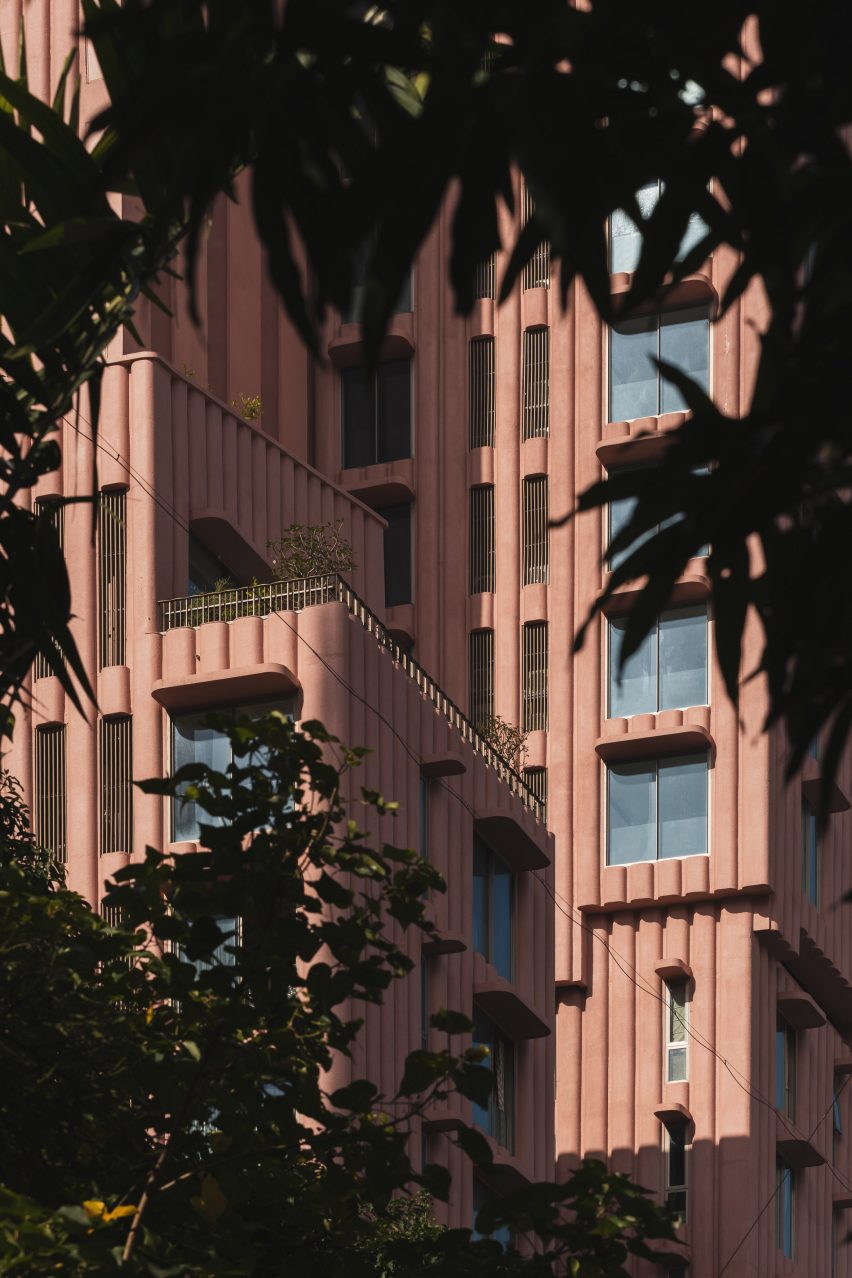 Exterior of Rendezvous apartment building in Mumbai