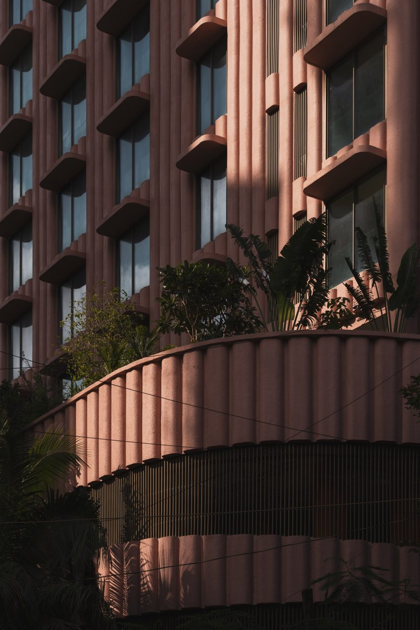 Exterior of Rendezvous apartment building in Mumbai