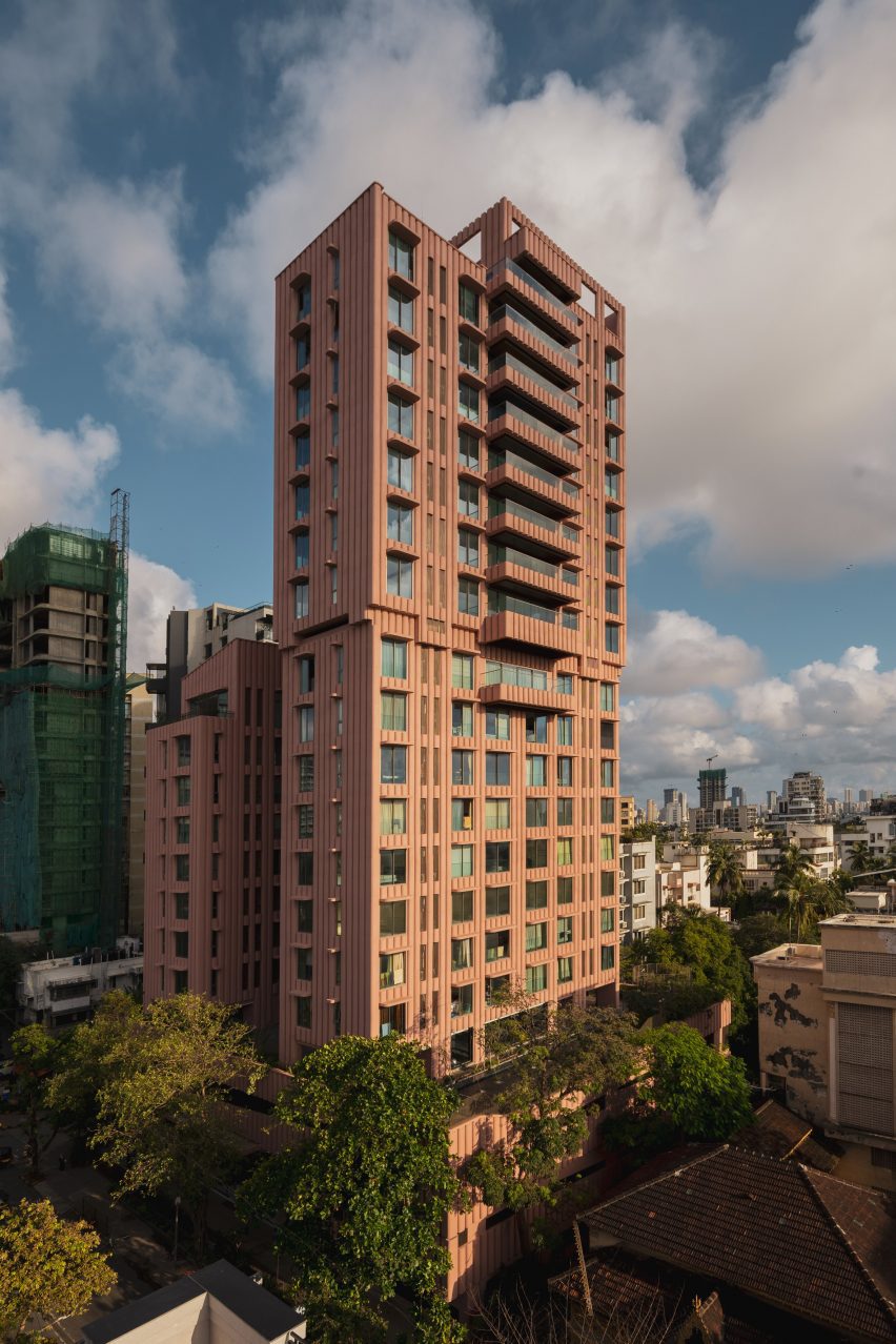 Exterior of Rendezvous apartment building in Mumbai