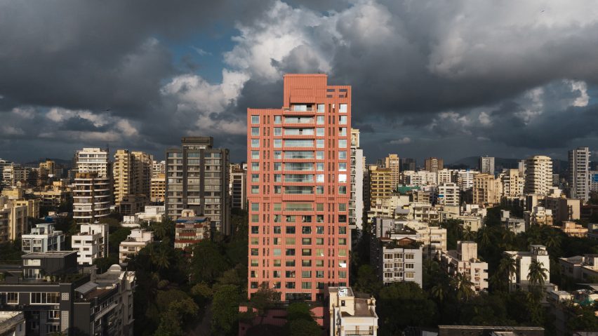 Exterior of Rendezvous apartment building in Mumbai