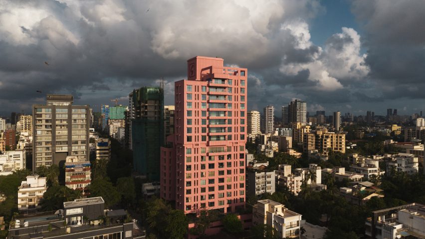 Exterior of Rendezvous apartment building in Mumbai