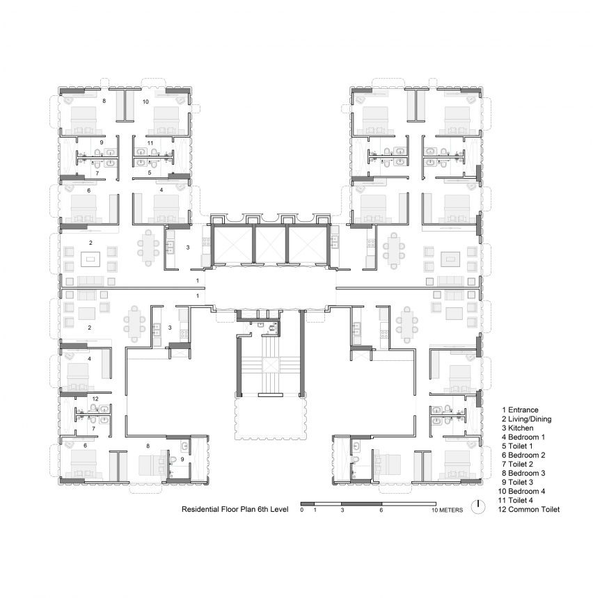 Rendezvous apartment building plans