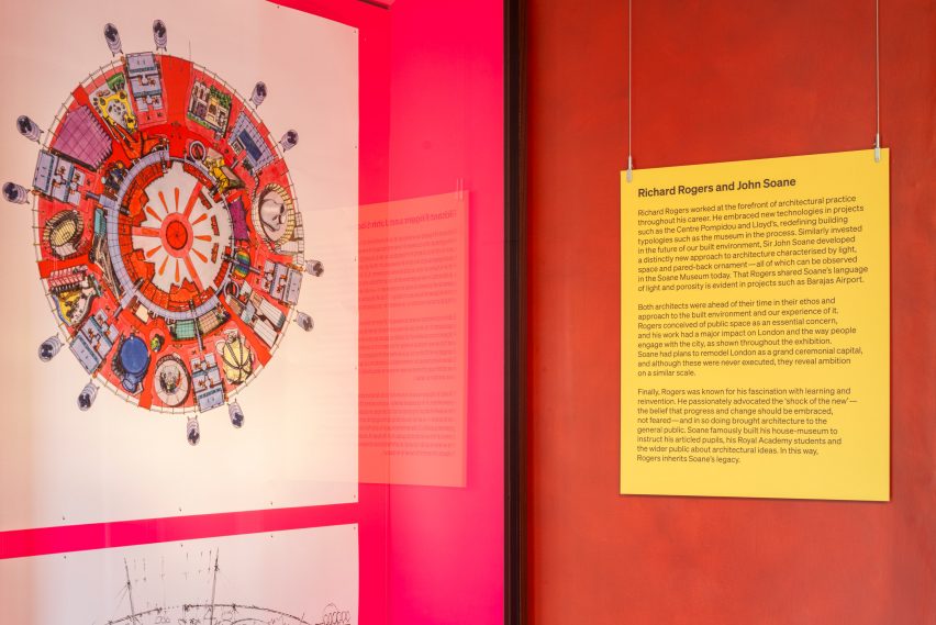 Richard Rogers: Talking Buildings exhibition at London's Sir John Soane's Museum