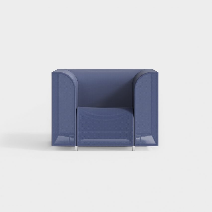 Shrinx lounge chair by Boris Berlin for +Halle