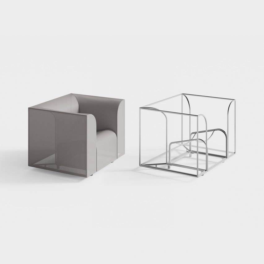 Shrinx lounge chair by Boris Berlin for +Halle