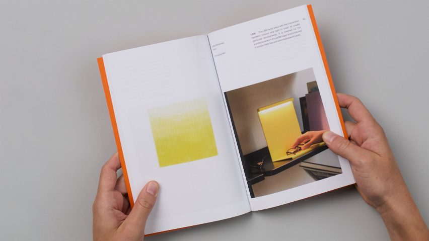 Sketch of LBM table lamp by Moises Hernandez in Sketches of Lighting book