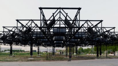 Dark Skies sound installation at Horst Arts and Music Festival by Leopold Banchini Architects and Giona Bierens de Haan