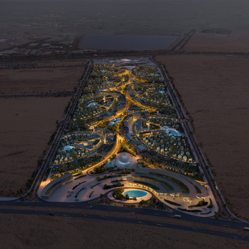 Khalid Bin Sultan City masterplan in Sharjah by Zaha Hadid Architects