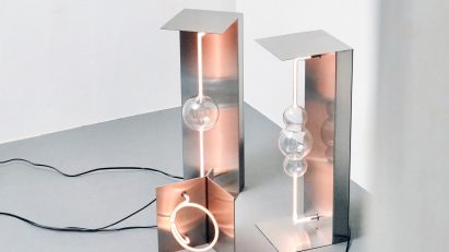 Lamps by Yen-An Chen at Fanzi exhibition Optical Flow at 3 Days of Design 2025