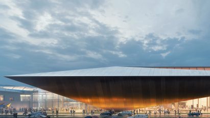 Vilnius Airport terminal design by Zaha Hadid Architects