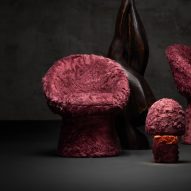 Fluffy mycelium chair by Aifunghi at 3 Days of Design