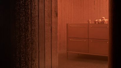 Copper kitchen in Vipp x Studio KO guesthouse