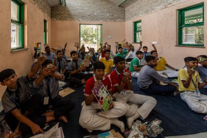 School in India made from Sugarcrete by University of East London researchers
