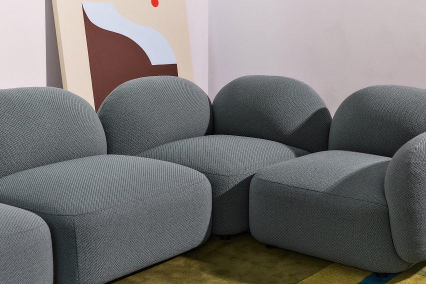Sundae modular lounge by Jason Ju for DesignByThem