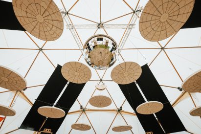 Ceiling at Sunflower Sound System