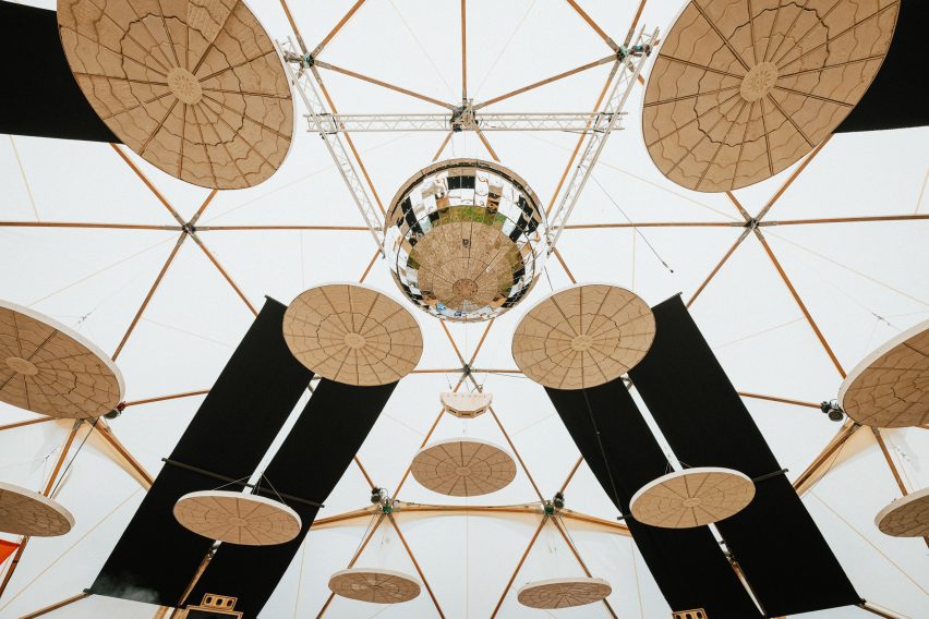 Ceiling at Sunflower Sound System