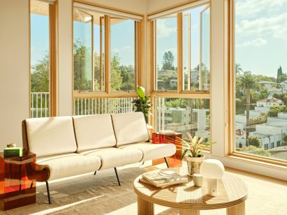 Mass-timber residential building