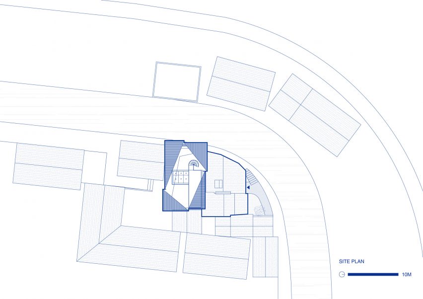 Plan of The Quartet – Songzhuang Z Museum by Team BLDG