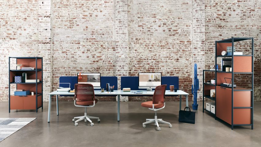 Teddy tables and workstations by Zenith