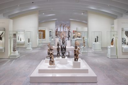 The Met's redesigned Rockefeller Wing displaying African arts