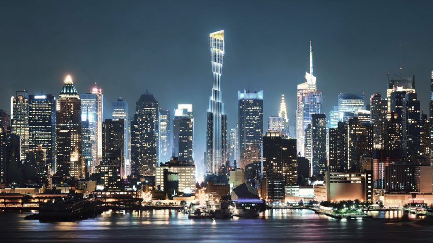 The Torch supertall skyscraper in New York