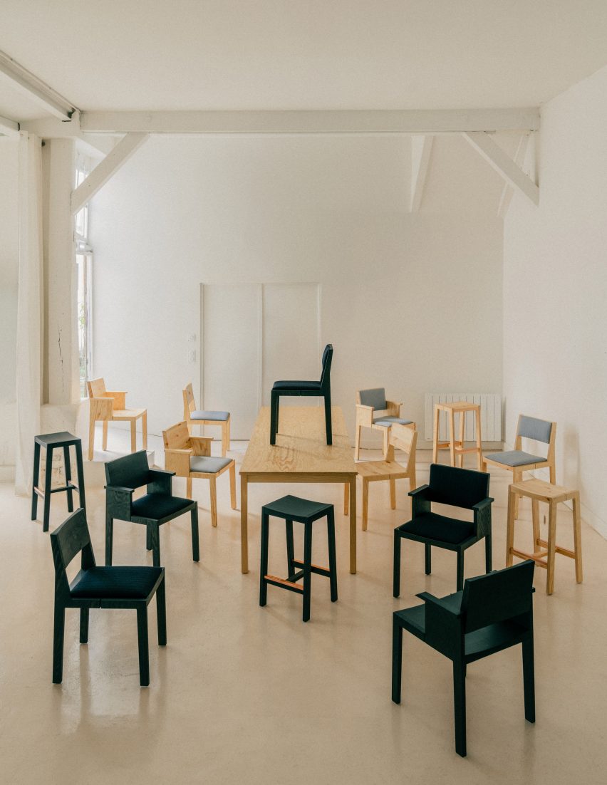 Chairs by Ronan Bouroullec for Vaarni