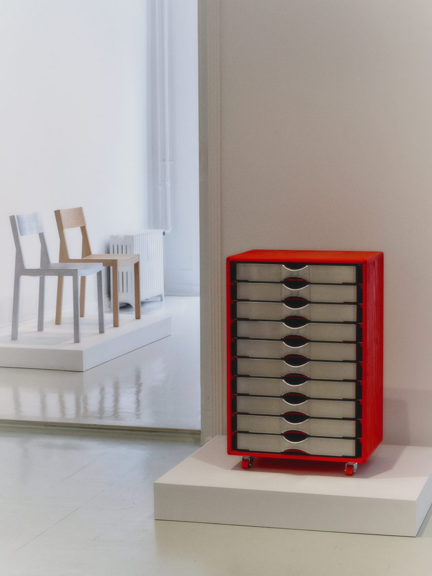Drawers in the Værktøj exhibition at 3 Days of Design