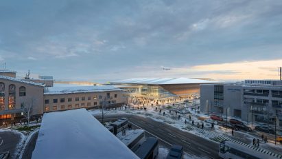 Lithuanian terminal building by Zaha Hadid Architects