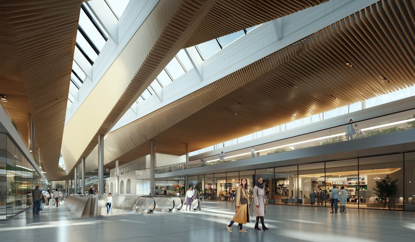 Vilnius Airport terminal by Zaha Hadid Archietcts