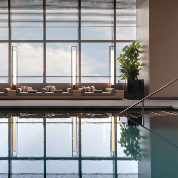 Photo of the swimming pool at the Park Hyatt Changsha
