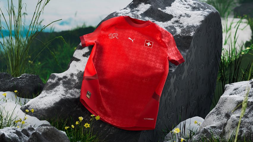Switzerland kit by Puma for Euro 2025