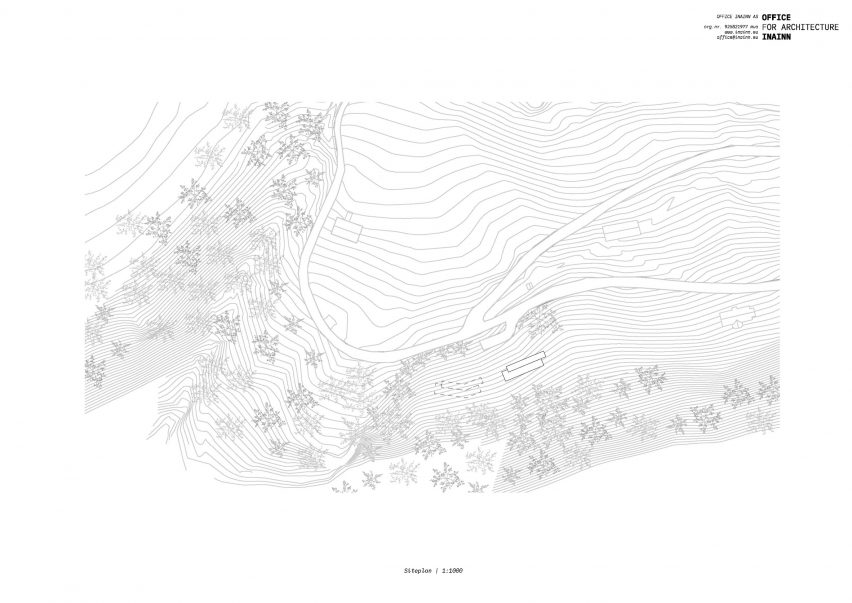 Site plan of 18-07 Holiday Home by Office Inainn