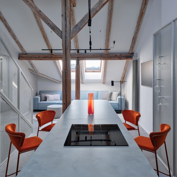 Arbes Square Apartment Kitchen by Formafatal