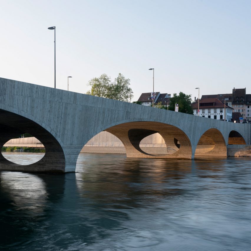New Aare Bridge by Christ & Gantenbein