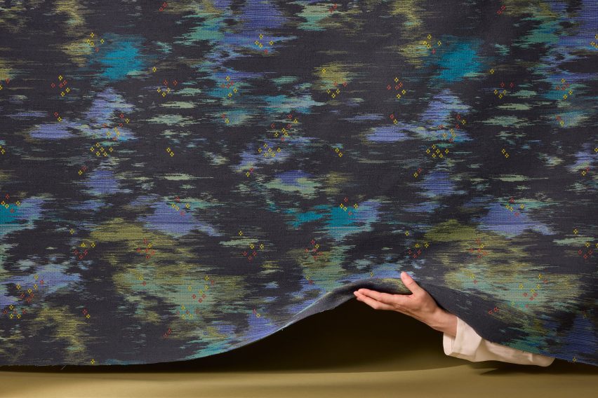 Adorn fabric by Designtex